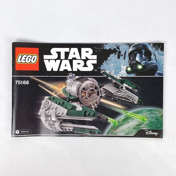 LEGO Star Wars 75168 Yoda  Star Wars 75168 Yoda\'s Jedi Starfighter 100% Complete w/ Manual Figs Box